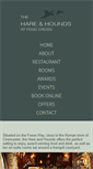 Mobile Screenshot of hareandhoundsinn.com